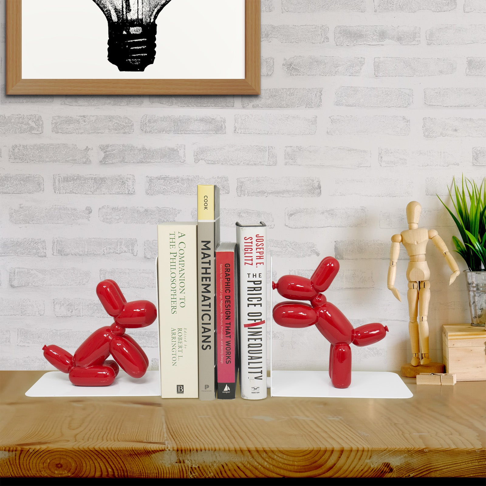 Made By Humans Balloon Doggy Tape Dispenser, Fun Office Desk Accessory and  Unique Novelty Gift, Cool Back-to-School Supplies for Kids, Students,  Teachers, Friends - Red 