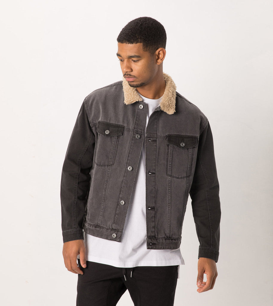 Sherpa Denim Jacket Milled Black - Sale – ZANEROBE Global