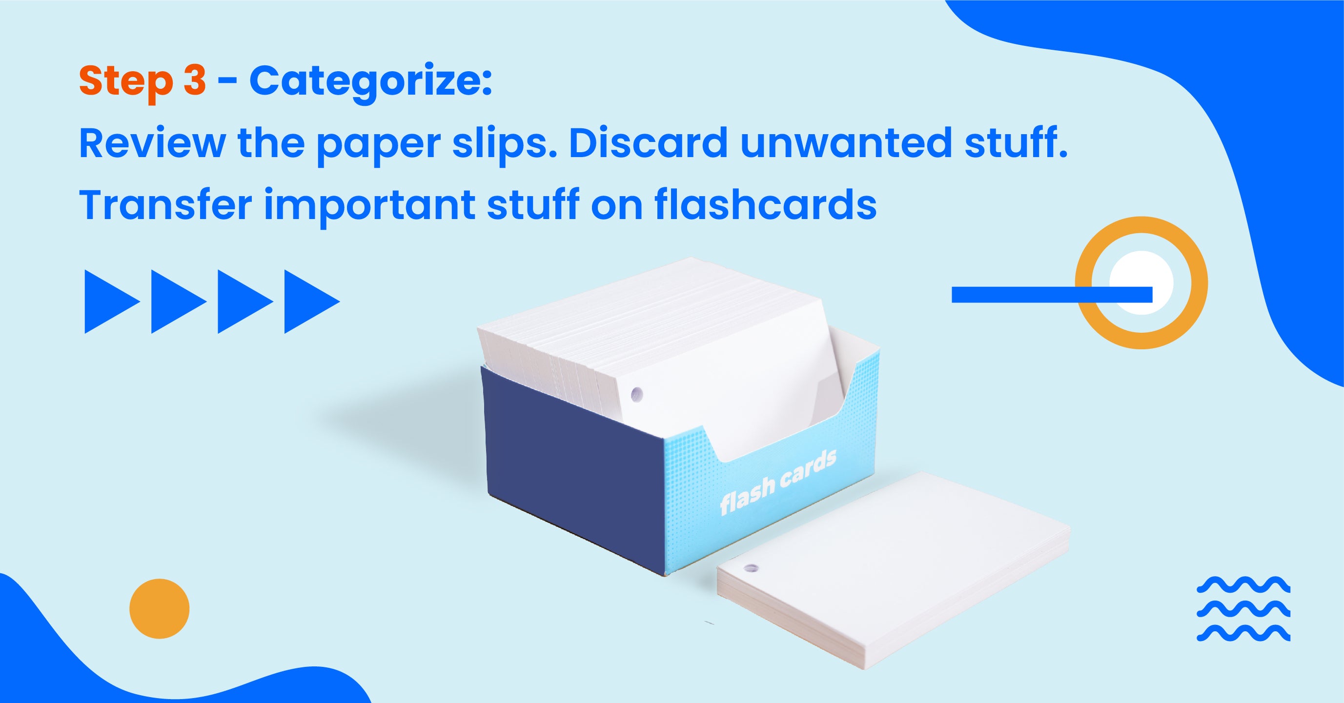 write notes on Flashcards