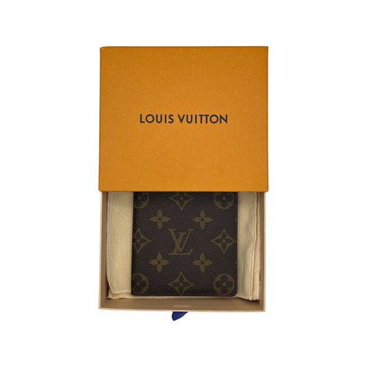 Louis Vuitton Pocket Organizer Monogram Canvas and Leather Brown