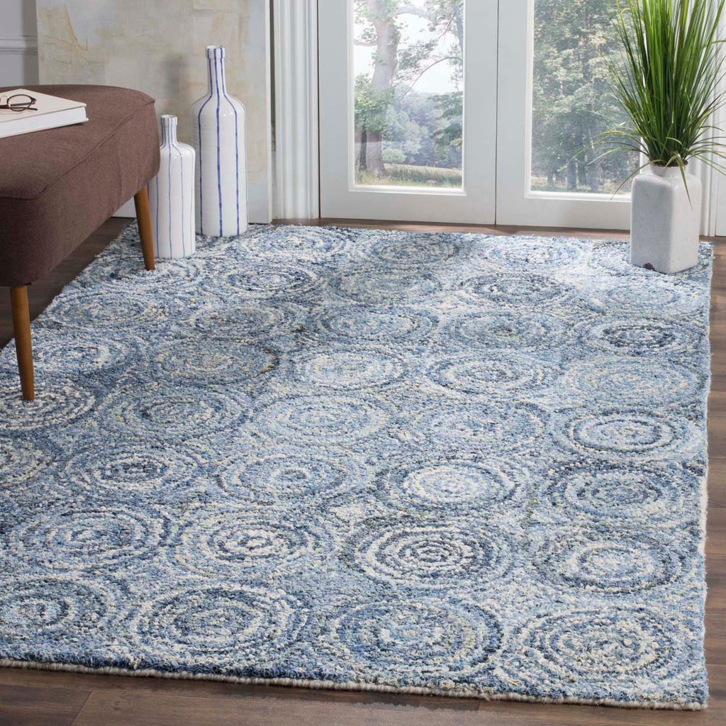 Safavieh Braided Rug - 2.3-ft x 12-ft - Cotton - Blue BRD176A-212