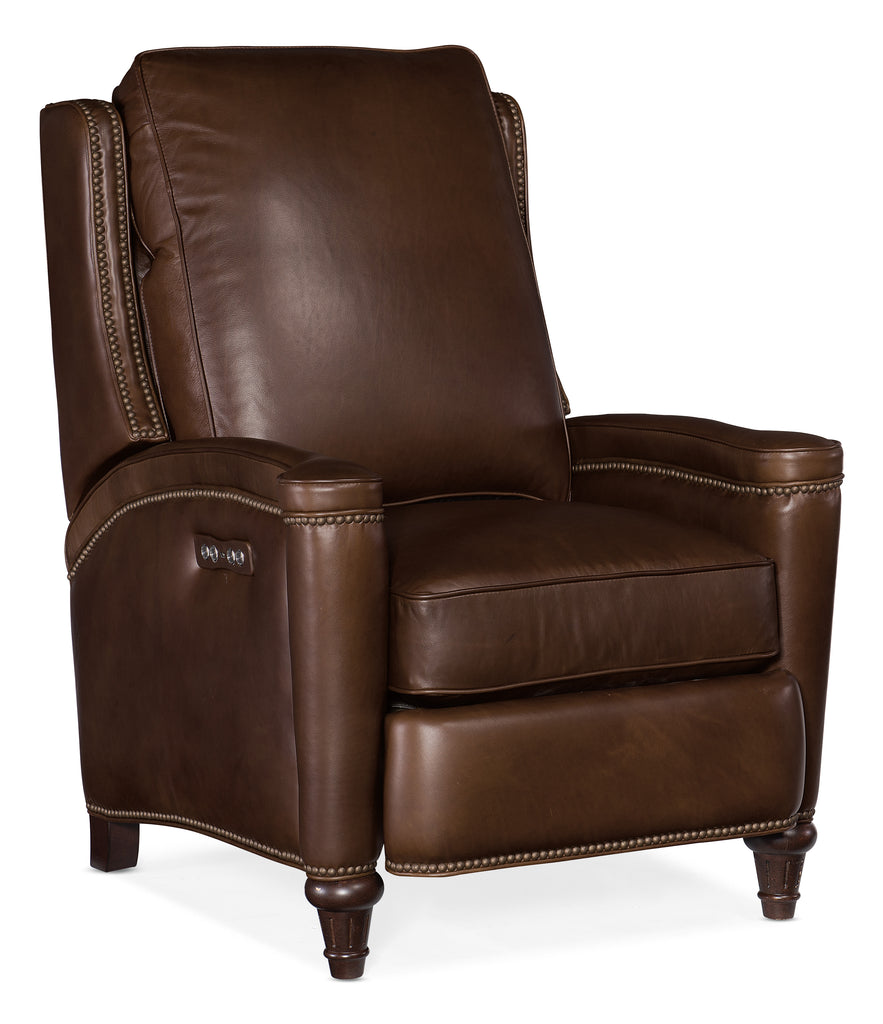 Hooker Furniture Reclining Chairs RC238-PHL-088 Weir Power Recliner with  Power Headrest and Lumbar, Dunk & Bright Furniture