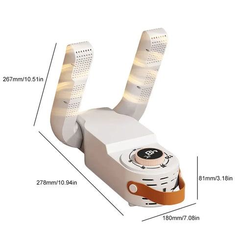 Shoe Dryer Size Image