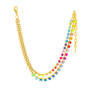 TOVA - The Treyvon Necklace in Candy Crush - Walker Rose Boutique 