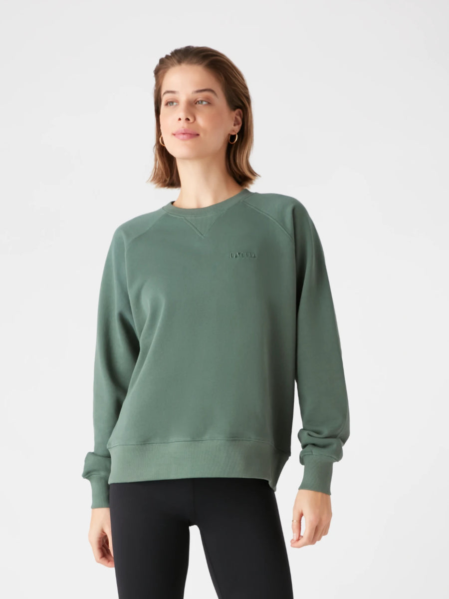 Mera Raglan Sweatshirt - Sage Green – LAVETTA