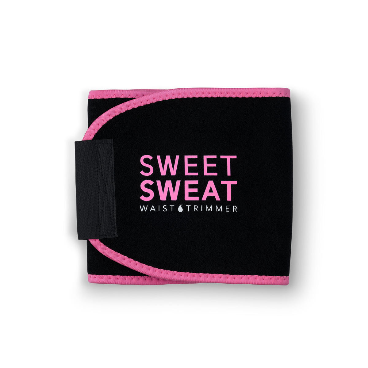 Buy SWEET SWEAT WAIST TRIMMER® Women's Slimming Belt Waist Shaper for Men &  Women (Size M, L, XL, XXL, 3XL) (Small) Black at