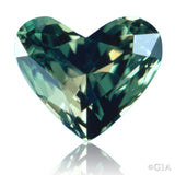 Heart shaped gemstone