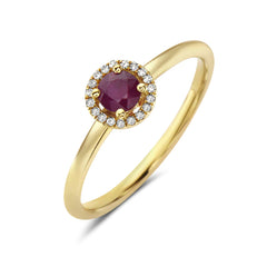 Ruby and Diamond Ring