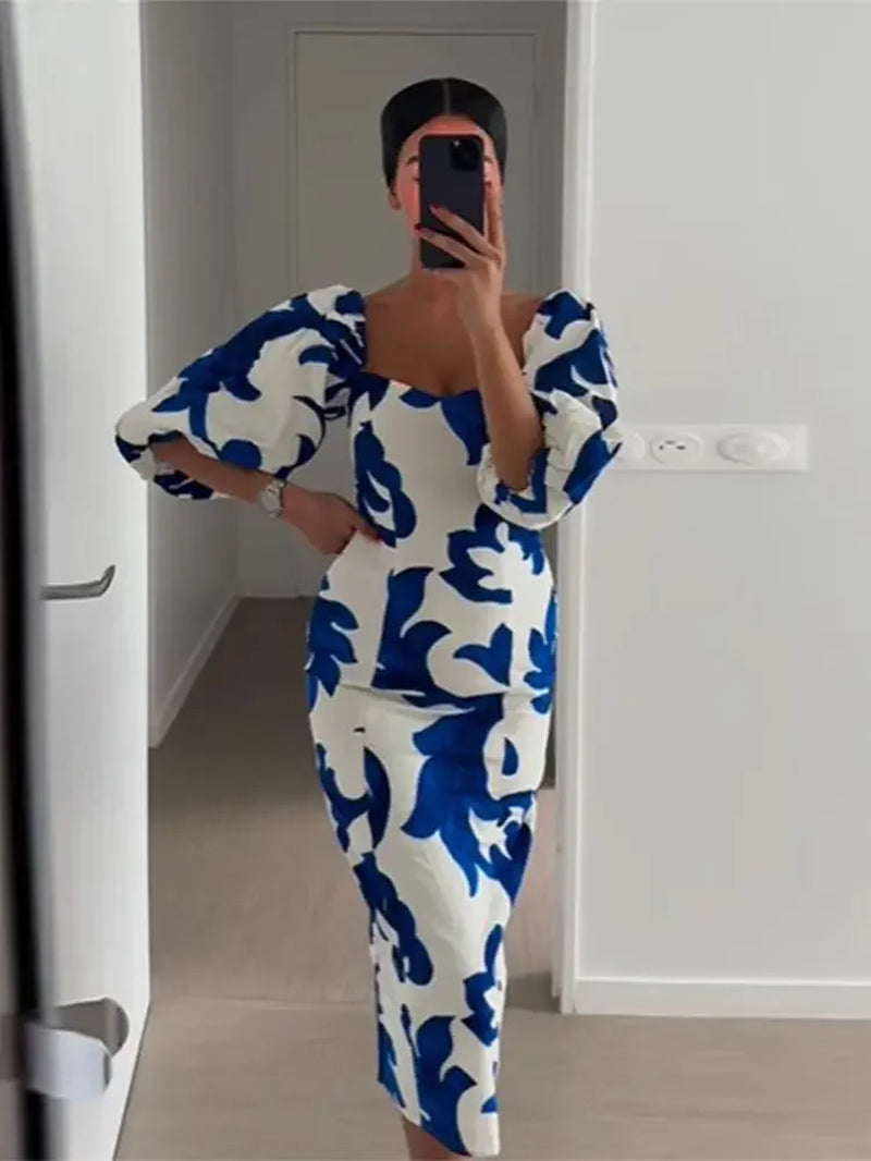 Elegant Backless Off-Shoulder Bodycon Dress for Summer Events - Image 5