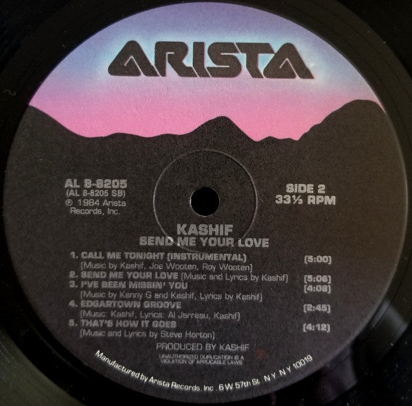 Kashif - Send Me Your Love (VG)