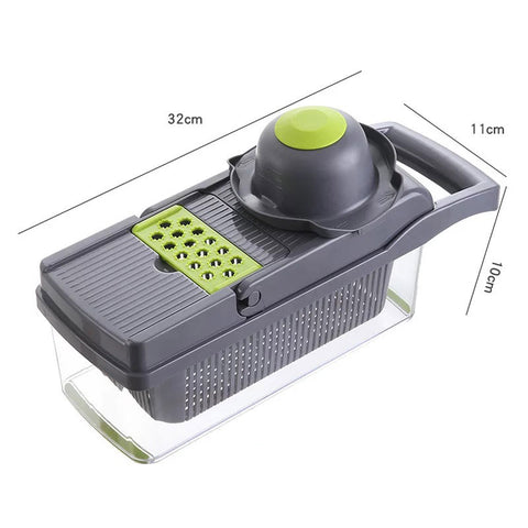 KMPUVegetable Cutter Carrot Grater Potato Slicer 8 In 1 Multifunctional Vegetable Fruit Tool Kitchen Accessories - Tehničke informacije: