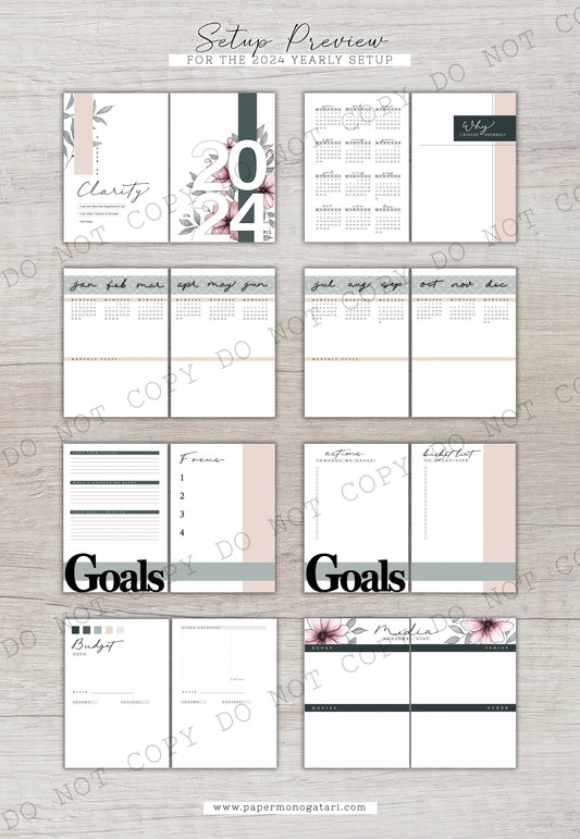 Creativity Meets Efficiency: Exploring 3 Aesthetic Digital Bullet Journal  and Planner Templates - Crafting Beautiful Bullet Journals for the Digital  Age! — DIAxNA