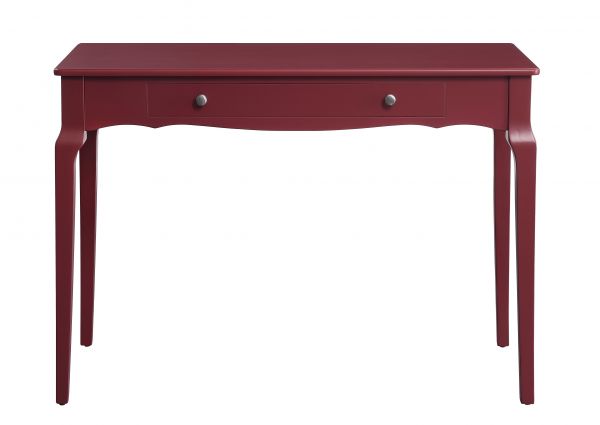 ACME Alsen Red Finish Console Table Model AC00916