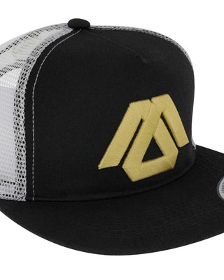 Picture of Gorra Afinarte Snapback Blanco y Negro + Dorado