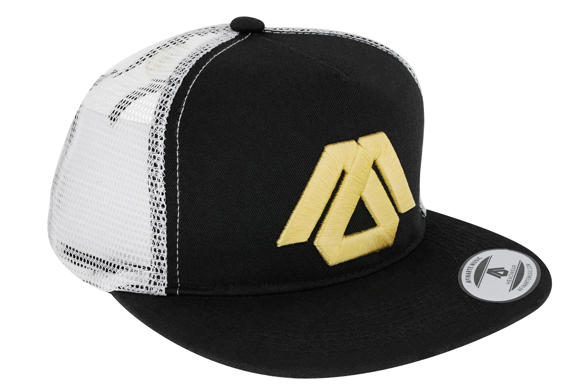 Afinarte Black & White + Gold Hat