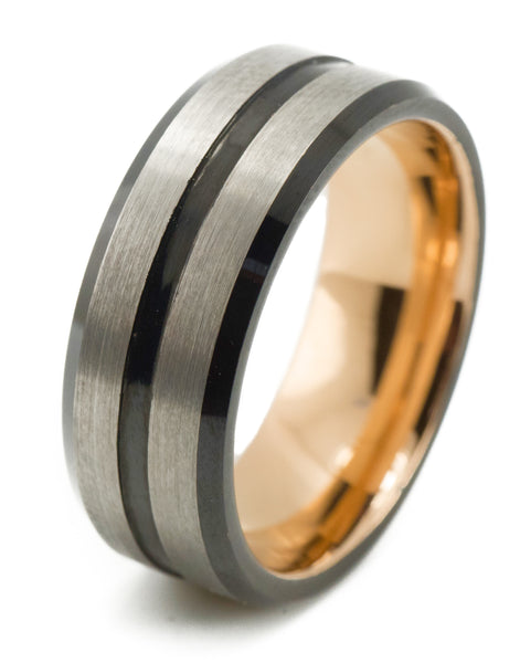 Men’s Wedding Band The Opulous – Manbands & Co