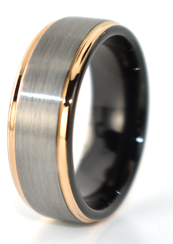 Men’s Wedding Band The Gravity Rose – Manbands & Co