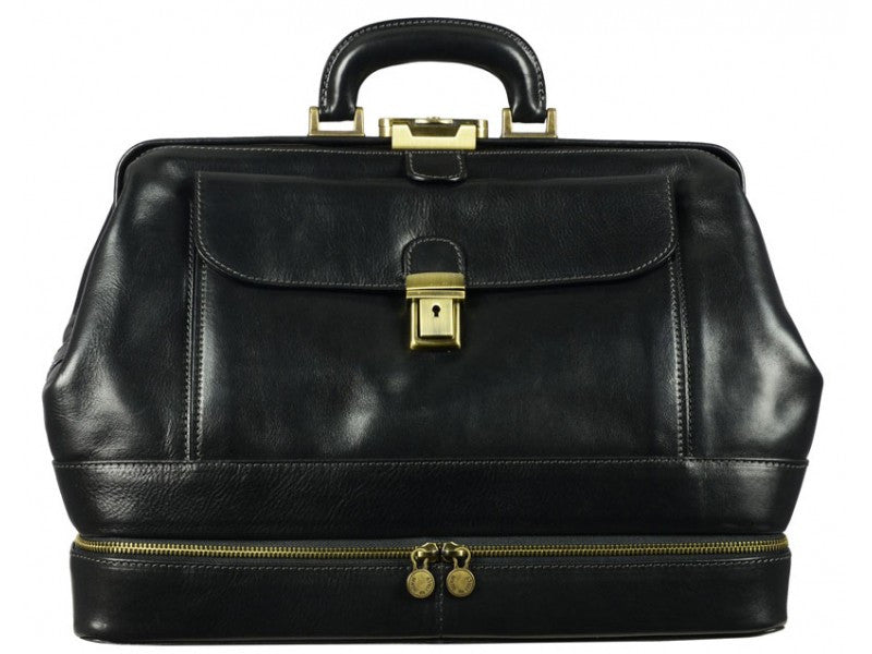 Large Leather Doctor Bag - The Master and Margarita by Time Resistance ...