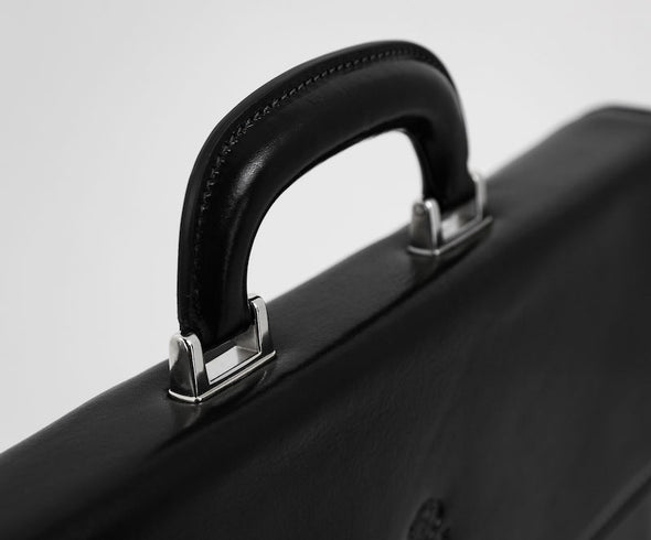 The Sound of the Mountain - Leather Briefcase