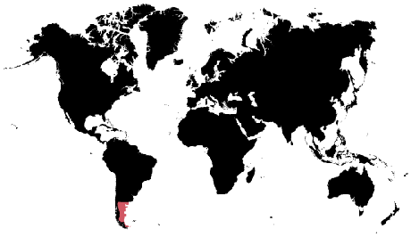 La Patagonie est le pays d'origine d'Azucena Pagny et aussi de la rosa mosqueta.
