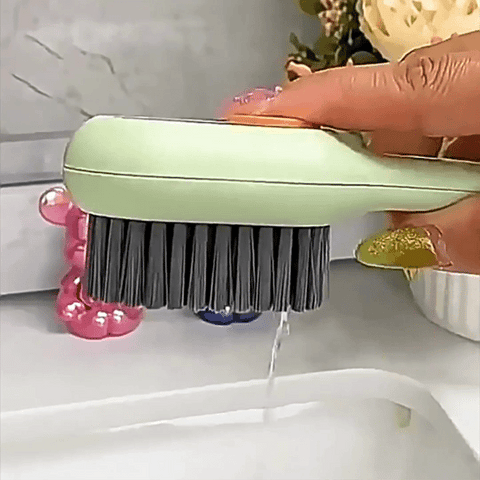 Shoe Brush Cleaner with Long Handle
