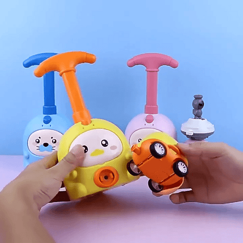 Fun Toy air pumping balloon launcher for kids