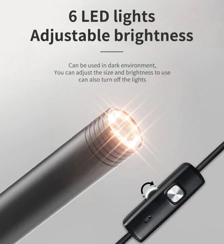 LED Light in Endoscope Camera