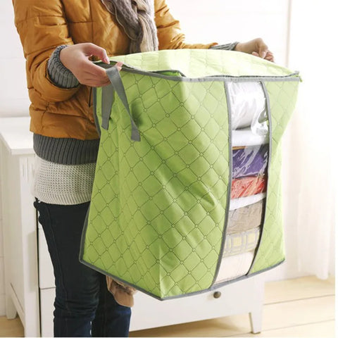 Clothes Organizer Bag with handle for easily carrying