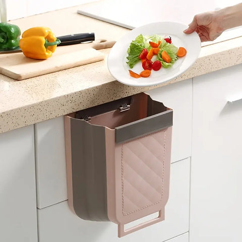 Hanging Trash Can::Kitchen Trash Can::kitchen dustbin cabinet