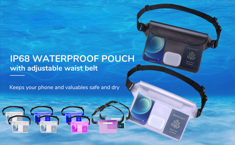 Waterproof Waist Pouch-waterproof pouch for phone-waterproof travel bag