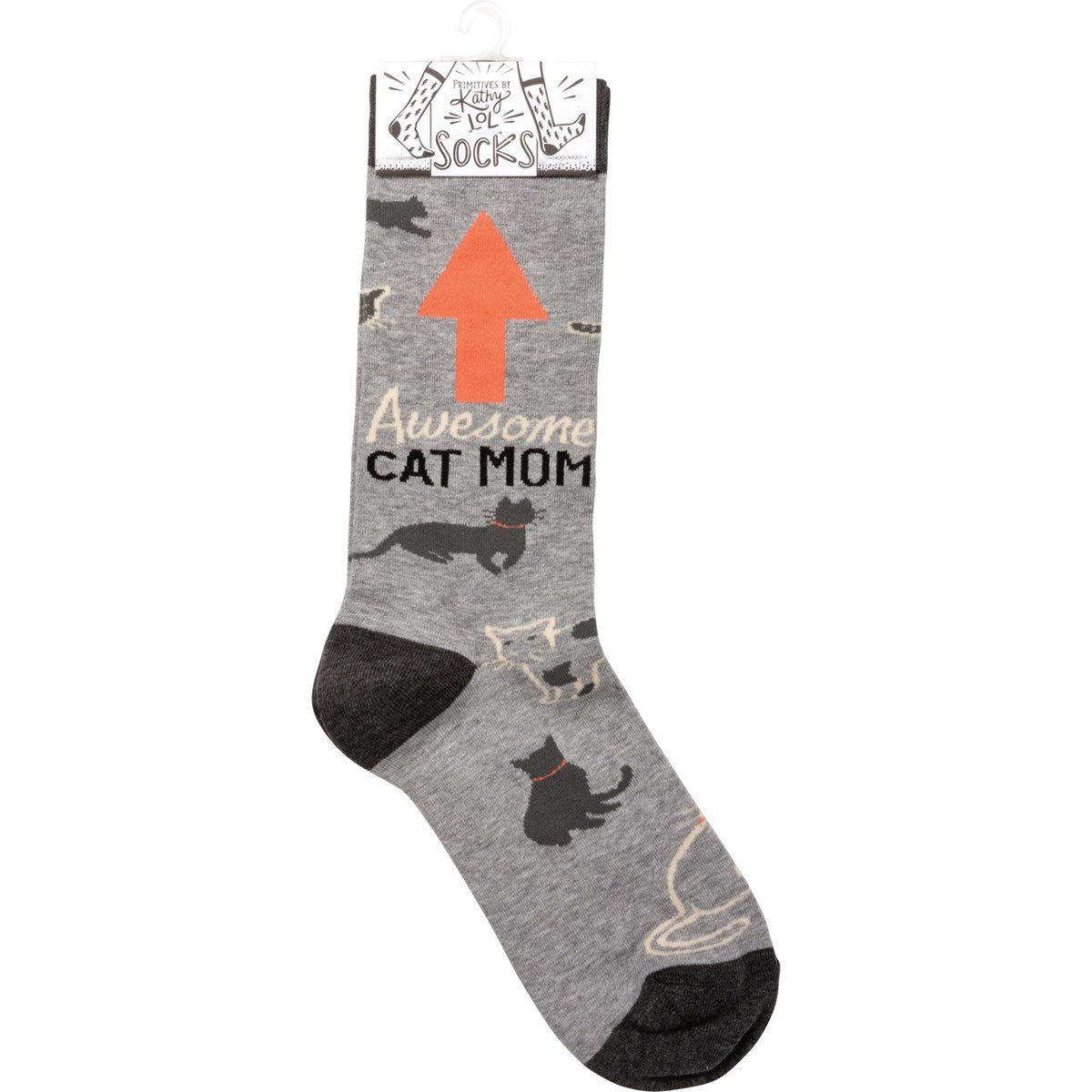 Awesome Cat Mom Socks - Sunnyside Gifts