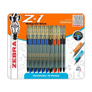 Bolígrafos Bic Cristal Mediano + Ultrafino Azul 73 pzas - ZK – MayoreoTotal