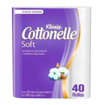 Papel Higiénico Húmedo Kleenex Cottonelle Fresh, 42 Piezas