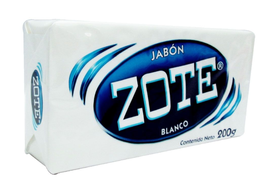 Caja Jabón de Lavanderia Zote Blanco 200G/50P – MayoreoTotal