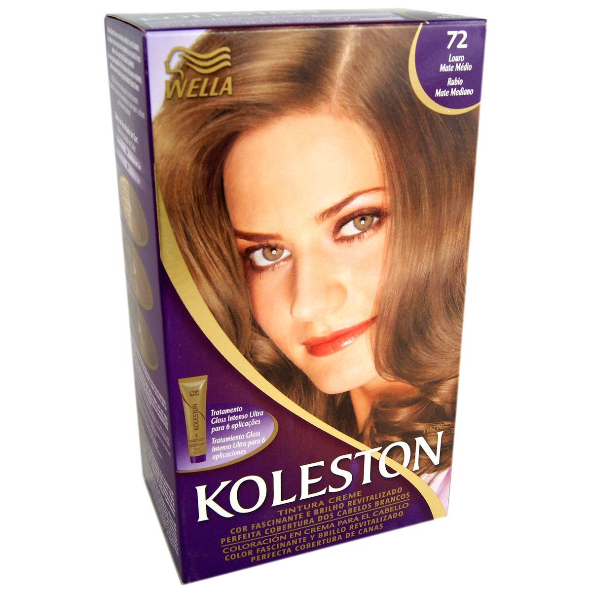 Caja Tinte Koleston Rubio Mate Mediano 7212p