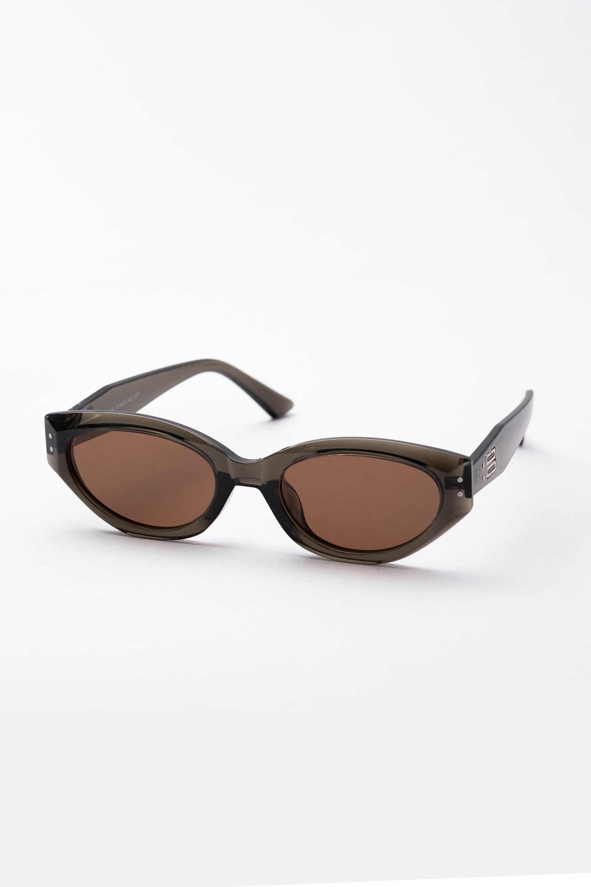 Rodney Sunglasses Translucent Green/Chai Lens