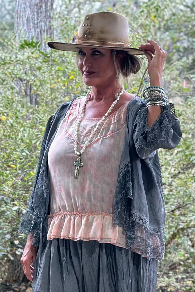 Dahlia Alluring Romance Bed Jacket by Jaded Gypsy