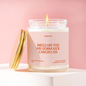 Kick Cancer's Ass Candle - Shoptiques