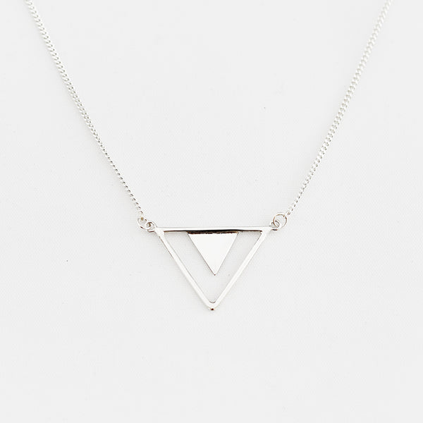 Nieuw Ketting triangle - Zilver & Zoet HQ-95