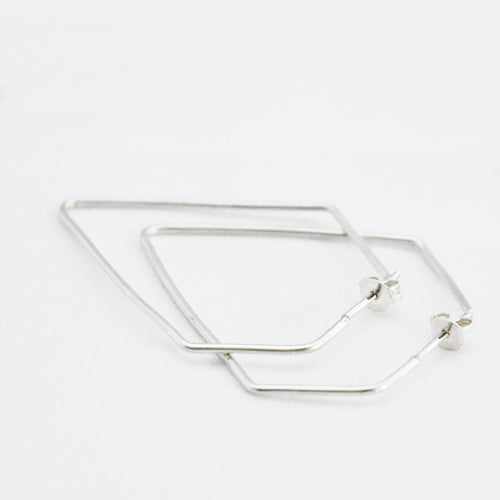 compileren expositie opener Oorbellen diamant vorm – Zilver & Zoet