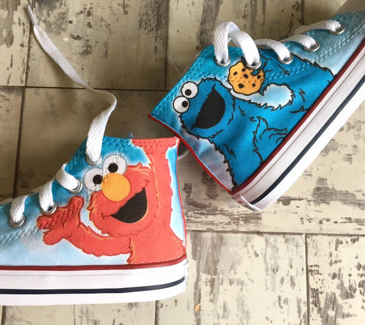 Kids Stitch Custom Converse – Sherbie Lemon