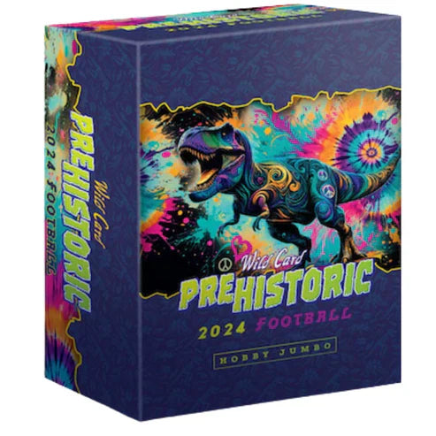 2024 Wild Card Pre-Historic Football Hobby Jumbo Box