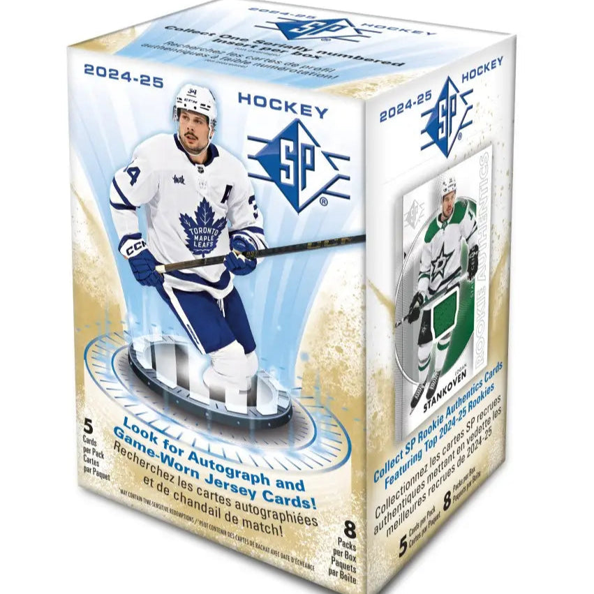 2024-25 Upper Deck SP Hockey Trading Cards Blaster Box