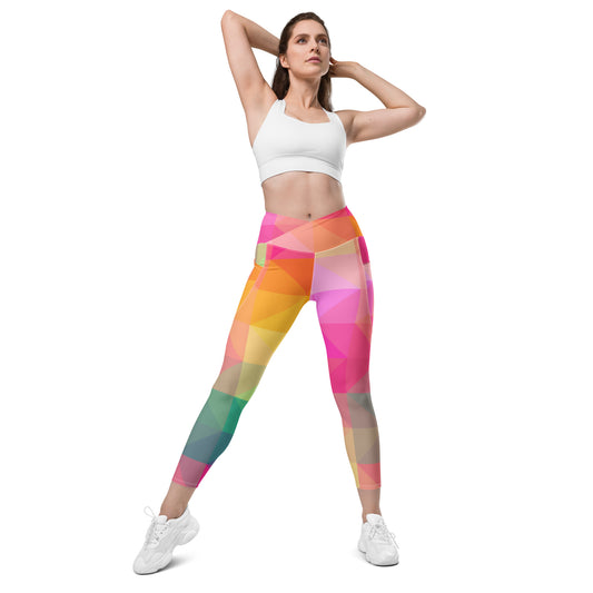 Rainbow Polygon Leggings