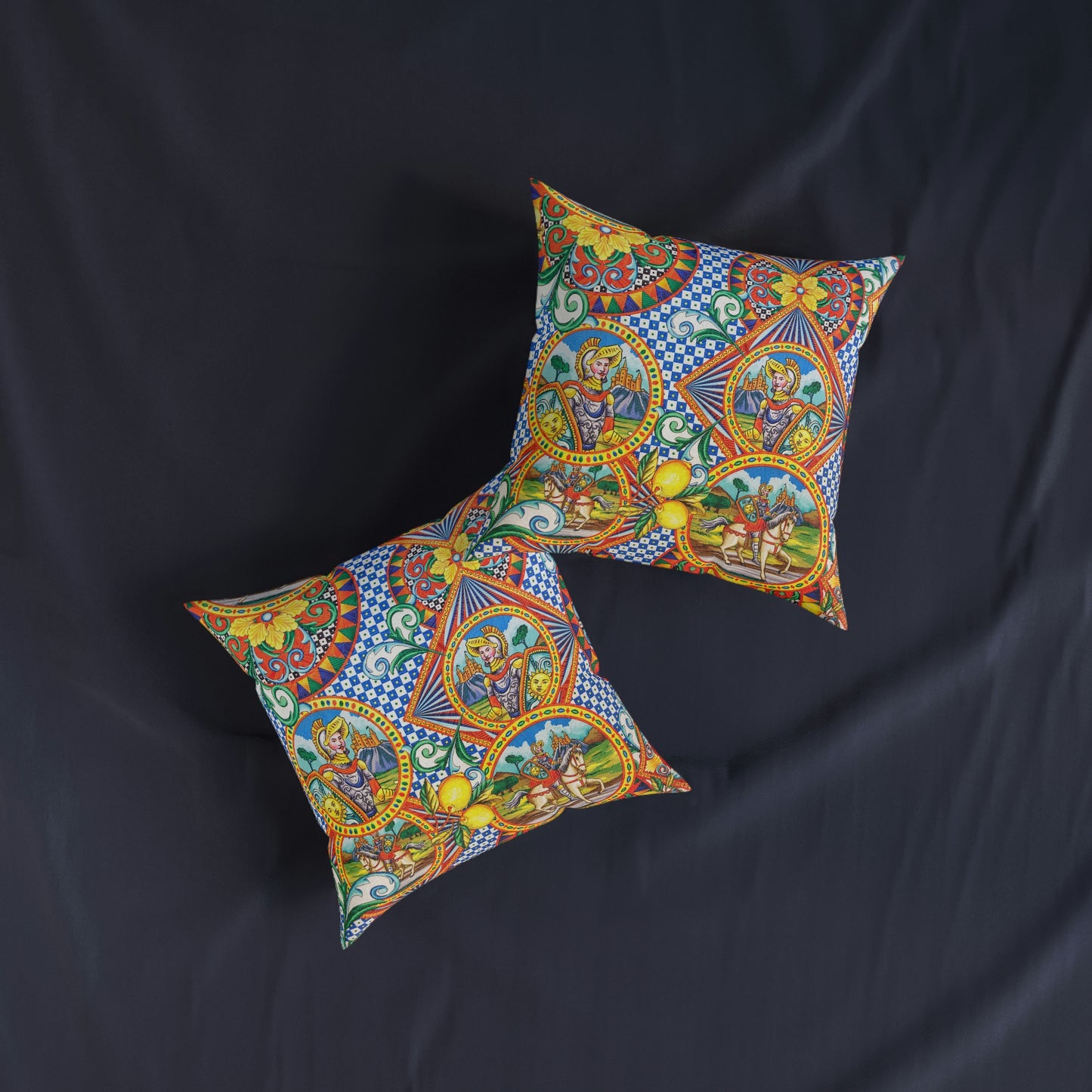 Dolce & Gabbana Inspired Square Pillow – Khenshoppe Collective