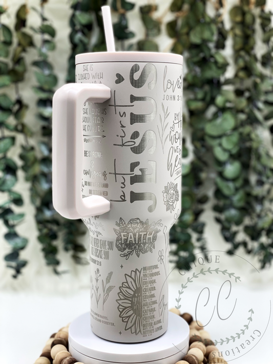 Laser Engraved Taylor Swift Travis KelceTumbler With Handle, Stanley, –  ChiqueCreations