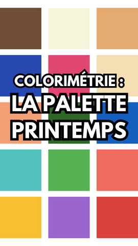 palette printemps colorimétrie meilleurs couleurs