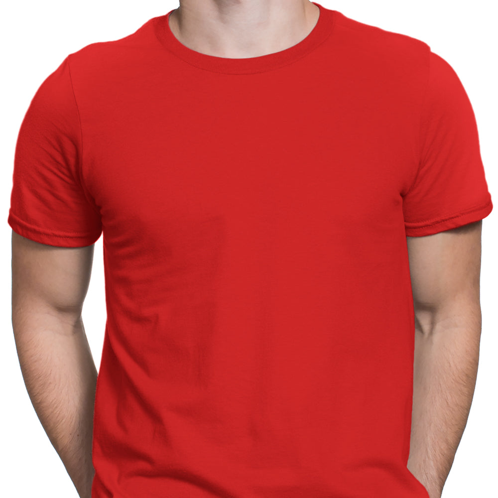 red t shirt blank