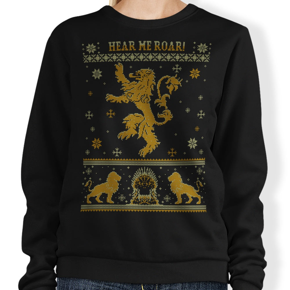 lion sweater