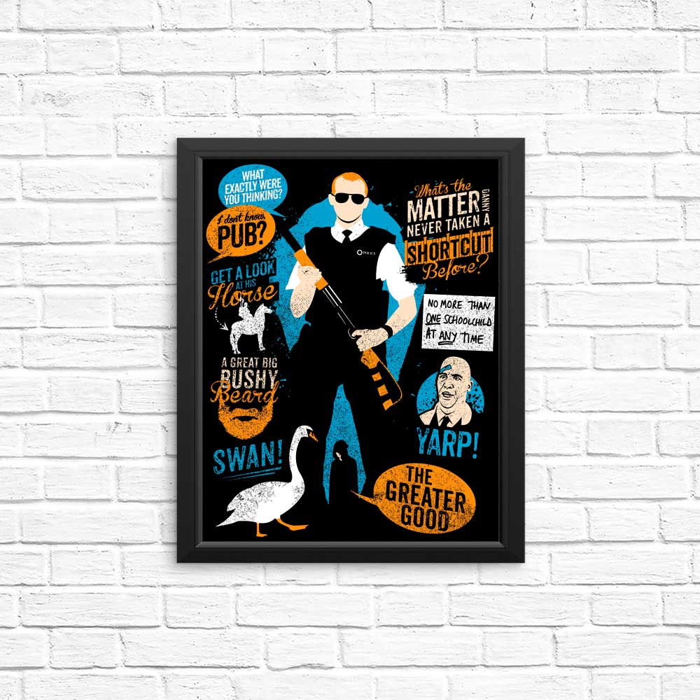 Hot Fuzz Quotes - Posters & Prints | Once Upon a Tee